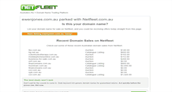 Desktop Screenshot of ewenjones.com.au